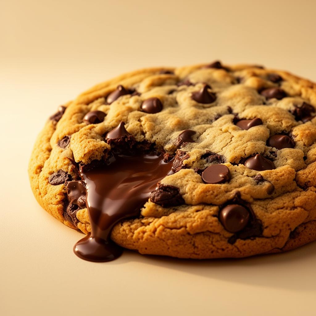 Cookie estilo Nueva York premium con chocolate derretido